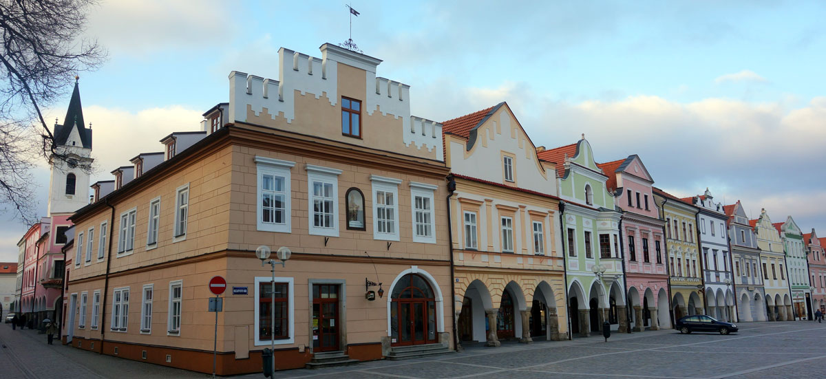 Vratislavský dům na Náměstí v Třeboni Vratislavský dům na náměstí v Třeboni